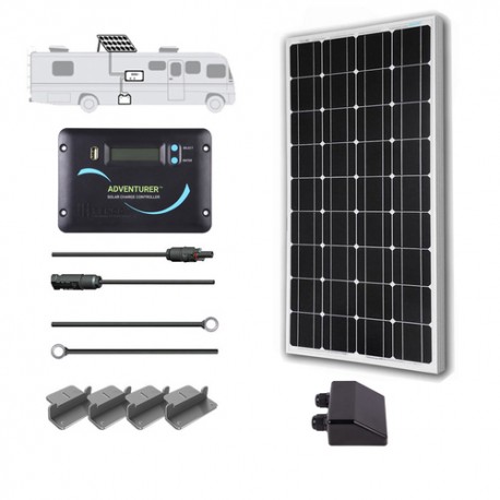 Renogy 12V 100W RV Solar Kit with Installation Included