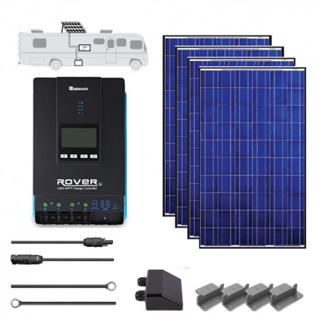 Renogy 24V Panel 1200W RV Solar Kit with Installation Included