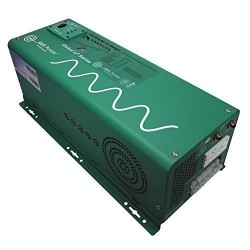 Aims 2500/7500 12V to 120V Pure Sine Wave Smart Power Inverter/Charger w/Transfer Switch with Installation Included