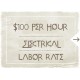 $100 Misc Labor Rate